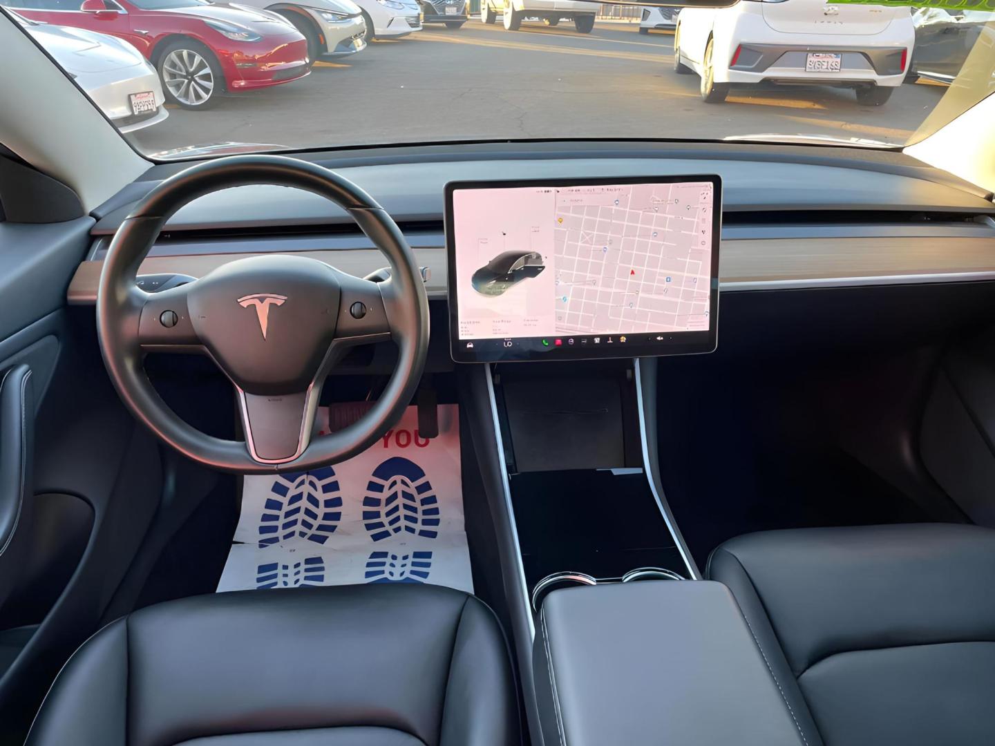 2019 /BLACK Tesla Model 3 Base (5YJ3E1EAXKF) with an ELECTRIC engine, 1A transmission, located at 722 E Miner Ave, Stockton, CA, 95202, (209) 871-6645, 37.956711, -121.282310 - PLUS TAXES AND FEE - Photo#8