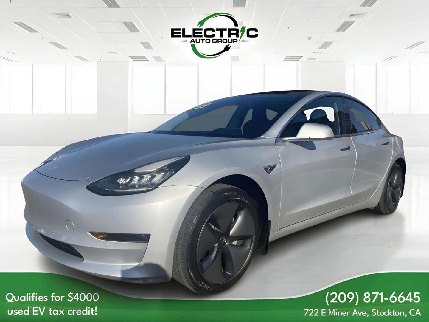 2018 Tesla Model 3 Long Range (5YJ3E1EA4JF) with an ELECTRIC engine, 1A transmission, located at 722 E Miner Ave, Stockton, CA, 95202, (209) 871-6645, 37.956711, -121.282310 - PLUS TAXES AND FEES - Photo#2