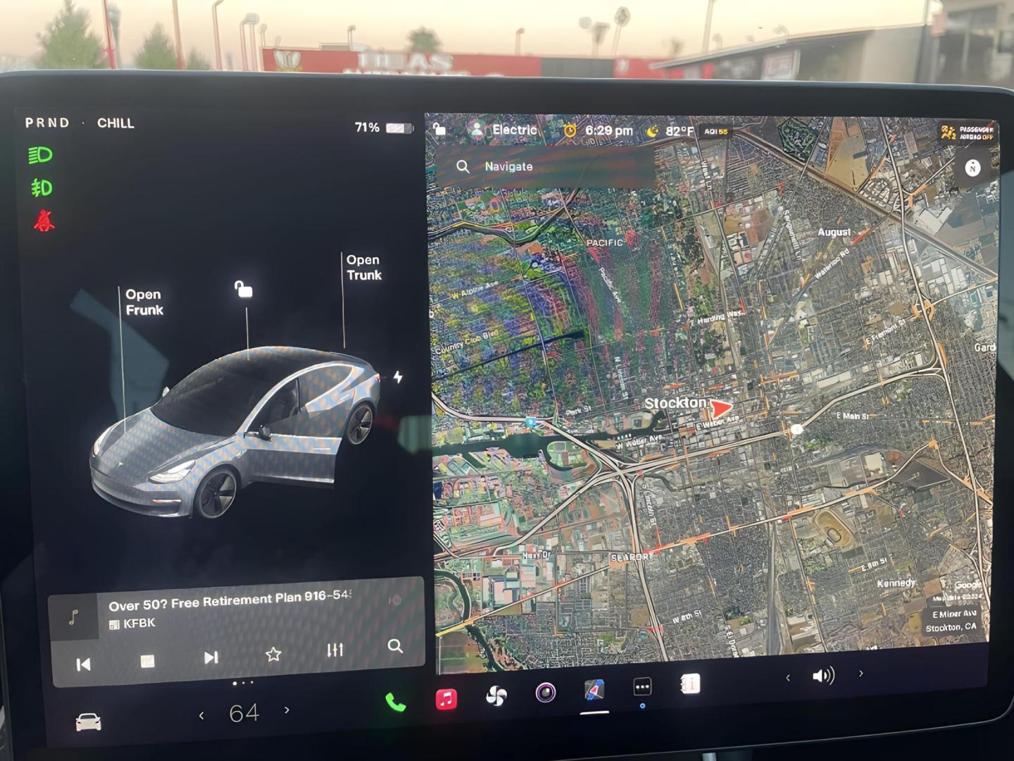 2019 Tesla Model 3 Base (5YJ3E1EBXKF) with an ELECTRIC engine, 1A transmission, located at 722 E Miner Ave, Stockton, CA, 95202, (209) 871-6645, 37.956711, -121.282310 - PLUS TAXES AND FEES - Photo#13