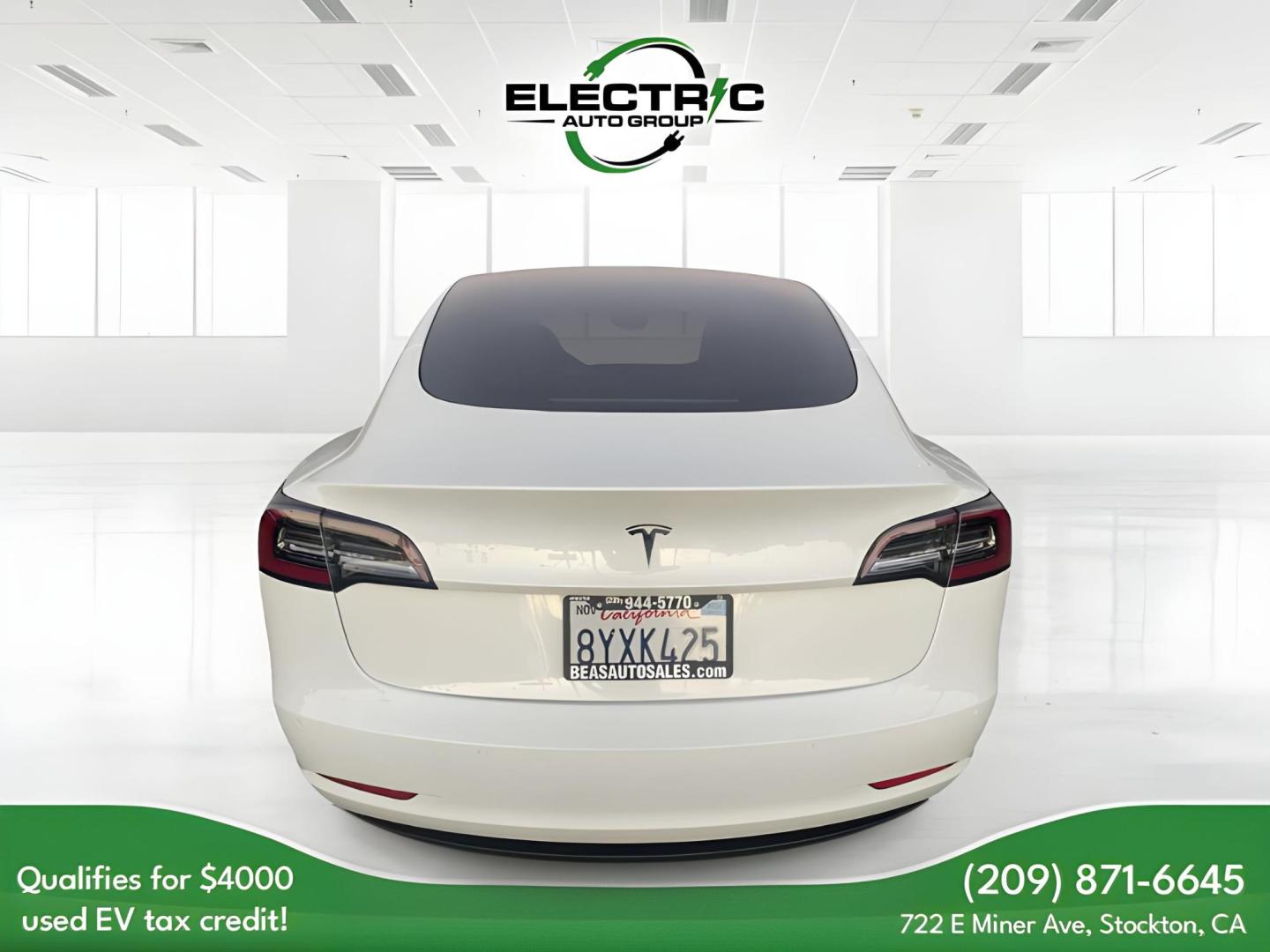 2021 Tesla Model 3 Standard Range Plus (5YJ3E1EA4MF) with an ELECTRIC engine, 1A transmission, located at 722 E Miner Ave, Stockton, CA, 95202, (209) 871-6645, 37.956711, -121.282310 - Photo#5