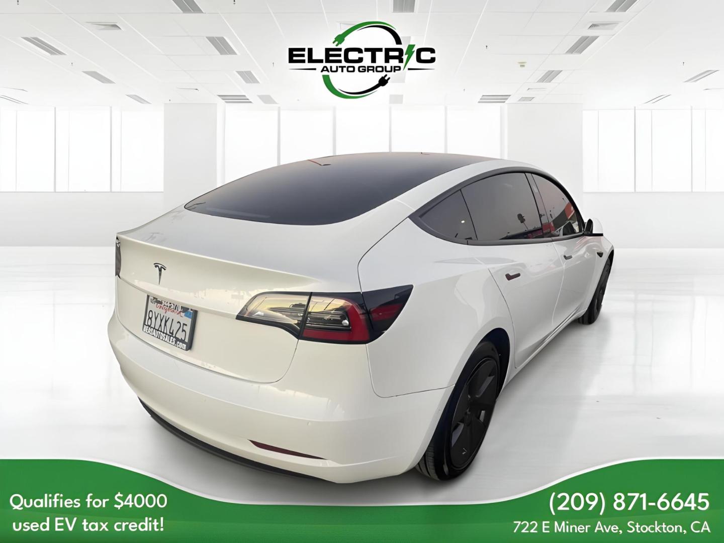 2021 Tesla Model 3 Standard Range Plus (5YJ3E1EA4MF) with an ELECTRIC engine, 1A transmission, located at 722 E Miner Ave, Stockton, CA, 95202, (209) 871-6645, 37.956711, -121.282310 - Photo#6