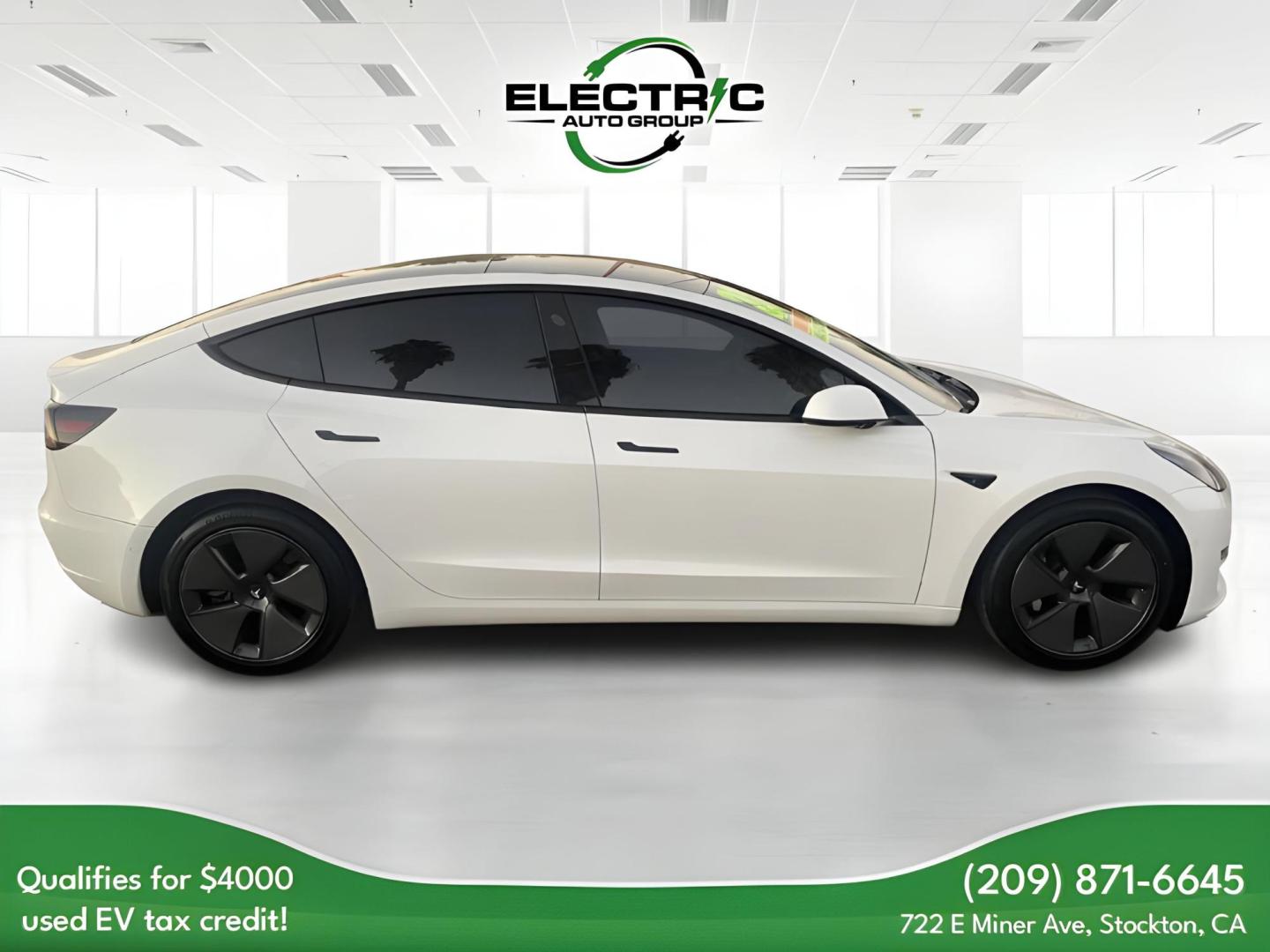 2021 Tesla Model 3 Standard Range Plus (5YJ3E1EA4MF) with an ELECTRIC engine, 1A transmission, located at 722 E Miner Ave, Stockton, CA, 95202, (209) 871-6645, 37.956711, -121.282310 - Photo#7