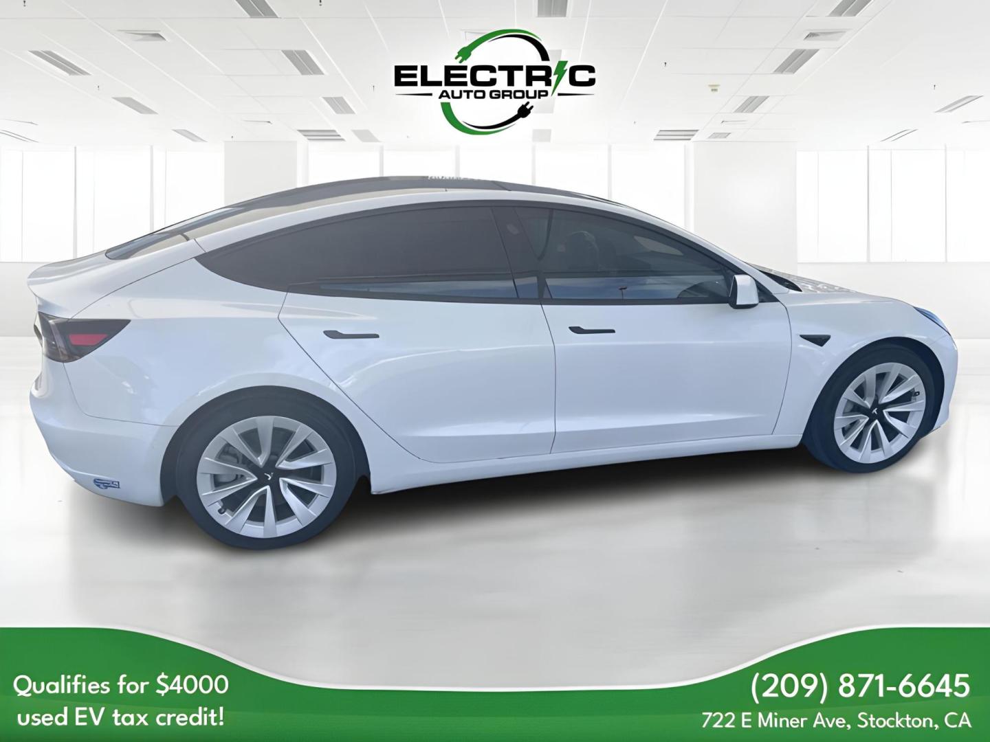 2021 Tesla Model 3 Standard Range Plus (5YJ3E1EA9MF) with an ELECTRIC engine, 1A transmission, located at 722 E Miner Ave, Stockton, CA, 95202, (209) 871-6645, 37.956711, -121.282310 - PLUS TAXES AND FEES - Photo#7