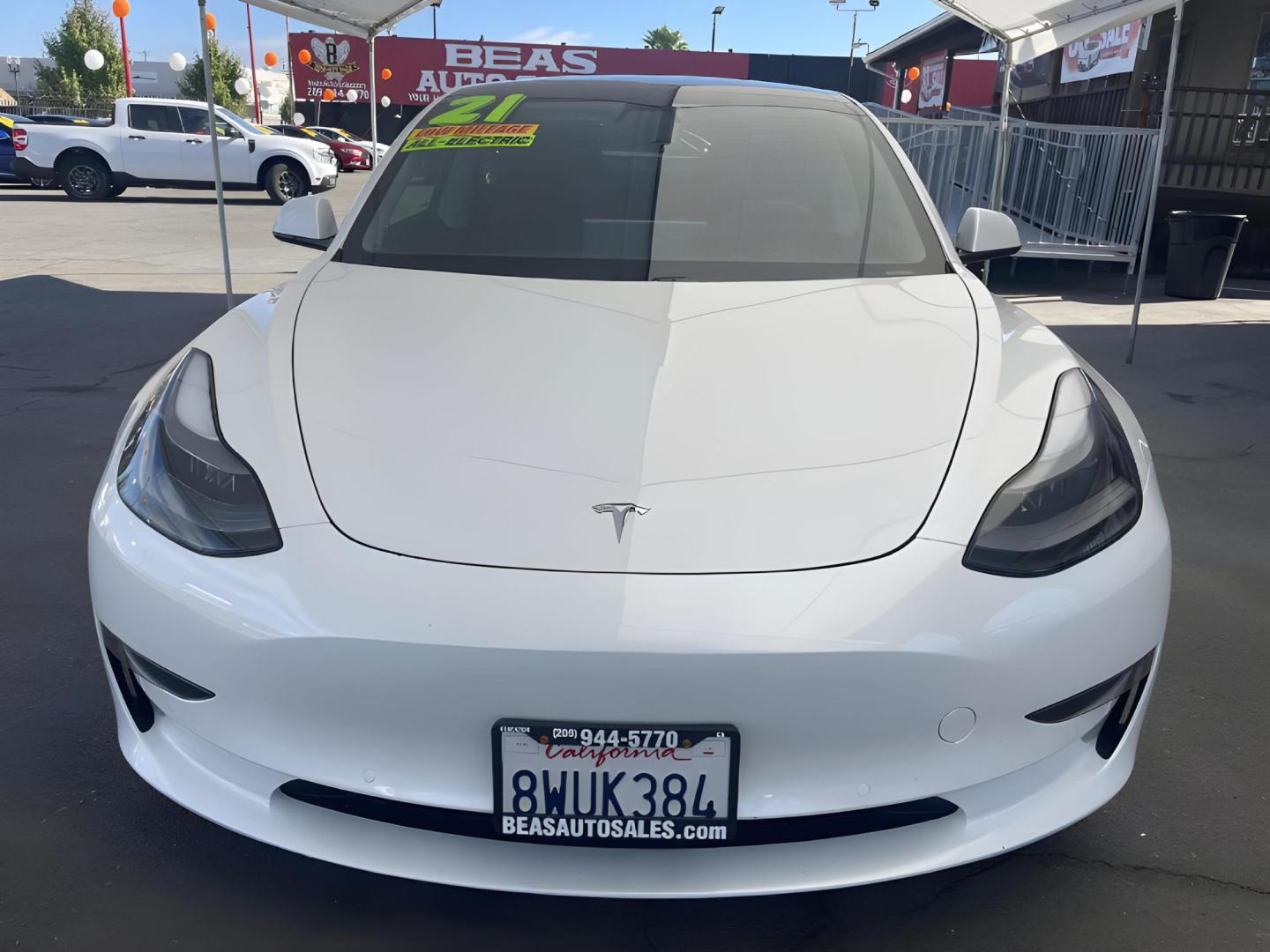 2021 Tesla Model 3 Standard Range Plus (5YJ3E1EA9MF) with an ELECTRIC engine, 1A transmission, located at 722 E Miner Ave, Stockton, CA, 95202, (209) 871-6645, 37.956711, -121.282310 - PLUS TAXES AND FEES - Photo#9