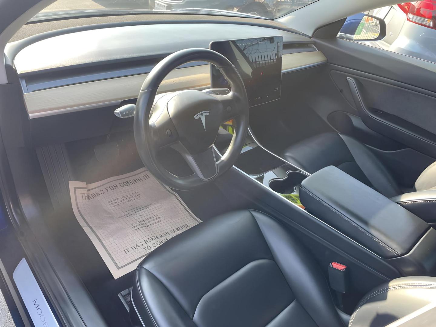 2019 BLACK Tesla Model 3 Base (5YJ3E1EB2KF) with an ELECTRIC engine, 1A transmission, located at 722 E Miner Ave, Stockton, CA, 95202, (209) 871-6645, 37.956711, -121.282310 - PLUS TAXES AND FEES - Photo#8