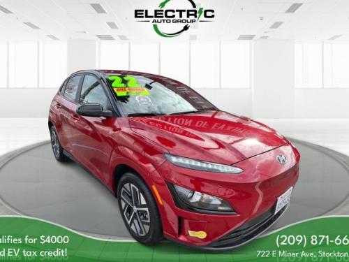 2022 Hyundai Kona Electric SEL Sport Utility 4D -  Full Electric Vehicle 