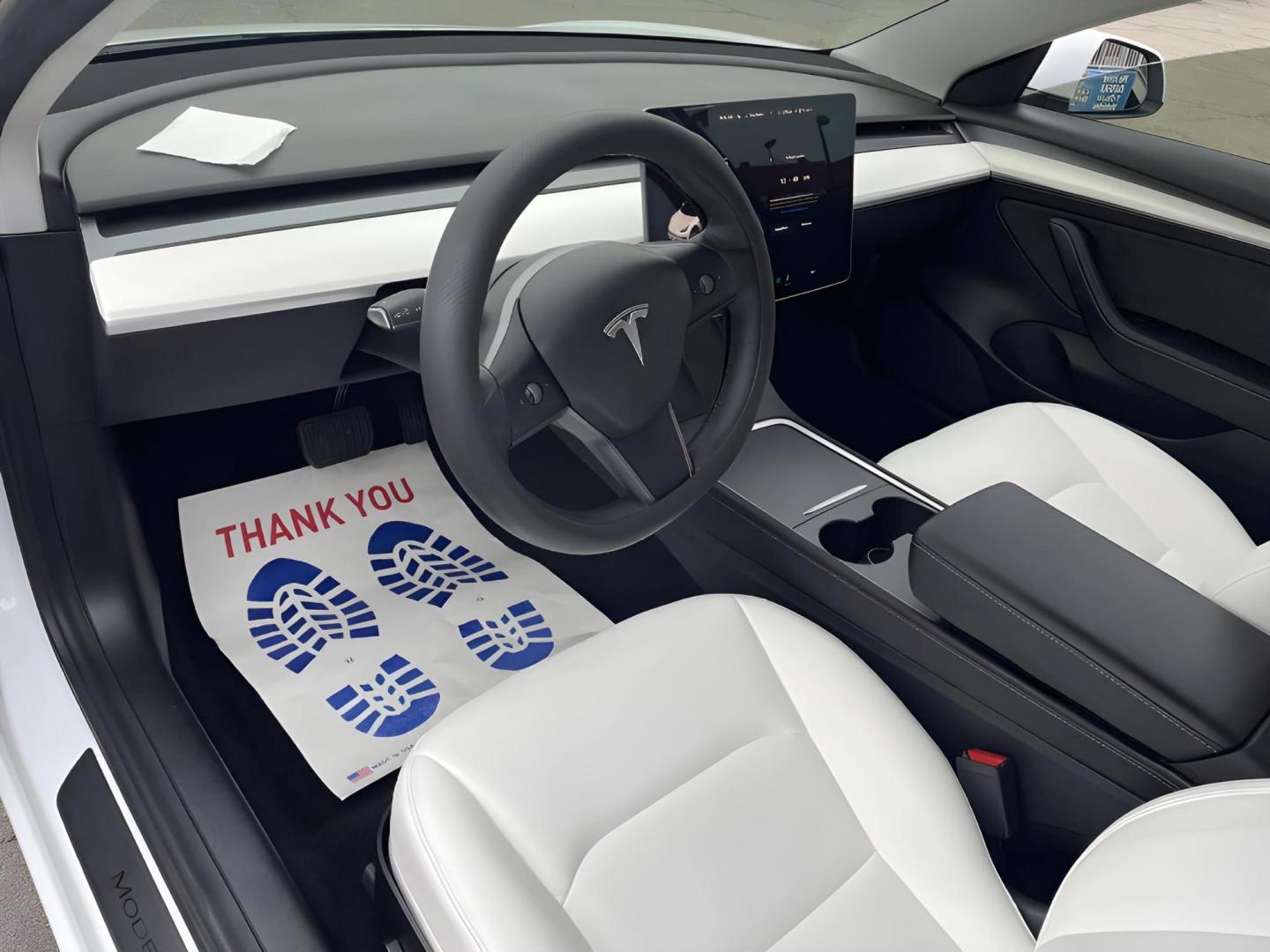 2021 WHITE Tesla Model 3 Standard Range Plus (5YJ3E1EA6MF) with an ELECTRIC engine, 1A transmission, located at 722 E Miner Ave, Stockton, CA, 95202, (209) 871-6645, 37.956711, -121.282310 - PLUS TAXES AND FEES - Photo#11