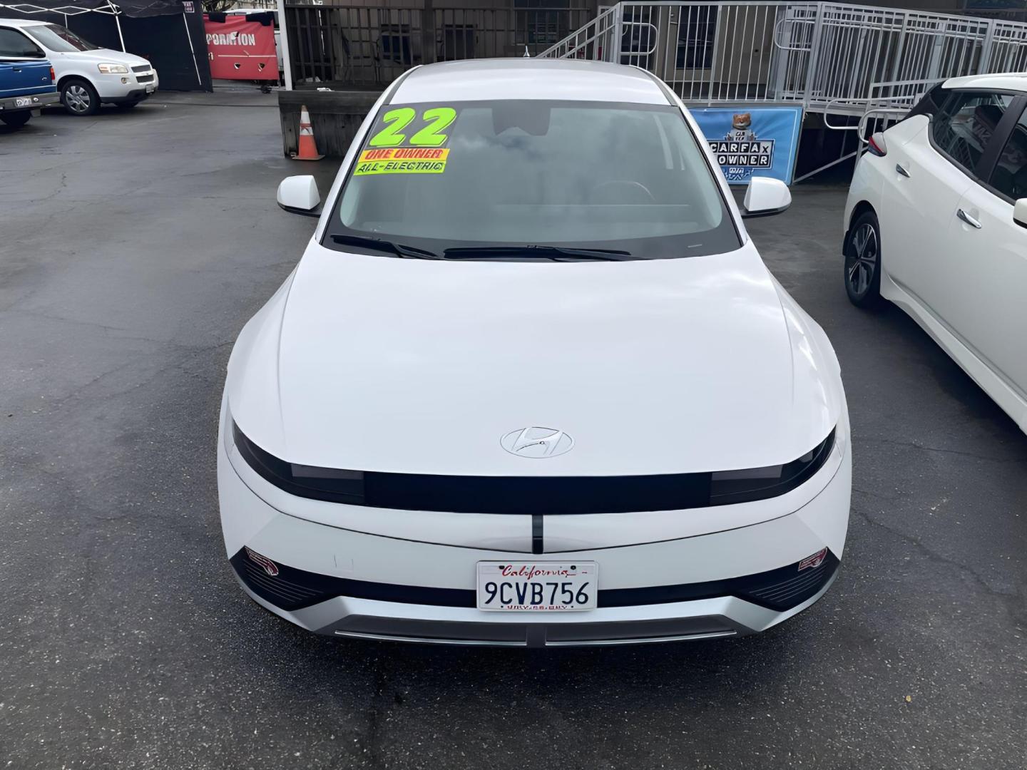 2022 WHITE Hyundai Ioniq 5 SEL (KM8KN4AE7NU) with an ELECTRIC engine, located at 722 E Miner Ave, Stockton, CA, 95202, (209) 871-6645, 37.956711, -121.282310 - PLUS TAXES AND FEES - Photo#9