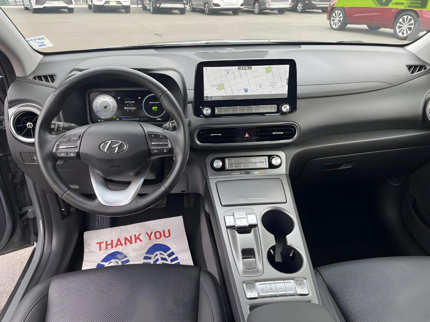 2022 Hyundai Kona EV Ultimate (KM8K53AG4NU) with an ELECTRIC engine, 1A transmission, located at 722 E Miner Ave, Stockton, CA, 95202, (209) 871-6645, 37.956711, -121.282310 - PLUS TAXES AND FEES - Photo#11