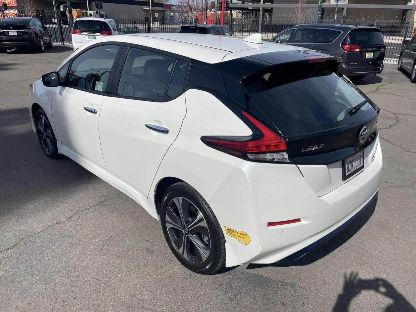 2022 Nissan LEAF SV (1N4BZ1CV9NC) with an ELECTRIC engine, CVT transmission, located at 722 E Miner Ave, Stockton, CA, 95202, (209) 871-6645, 37.956711, -121.282310 - PLUS TAXES AND FEES NO CHARGER AVAILABLE - Photo#15