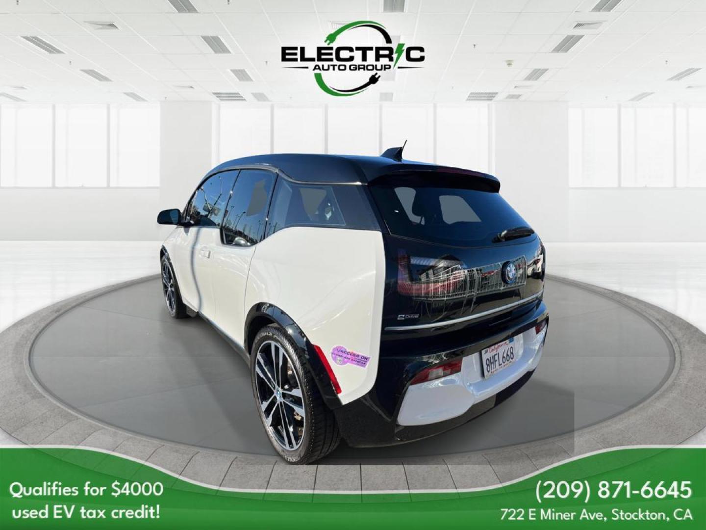 2019 WHITE /GRAY BMW i3 s (WBY8P6C59KV) with an ELECTRIC engine, CVT transmission, located at 722 E Miner Ave, Stockton, CA, 95202, (209) 871-6645, 37.956711, -121.282310 - Up to $4,000 in Savings This vehicle may qualify for the Pre-Owned Clean Vehicle tax credit made available to taxpayers in the Inflation Reduction Act. For comprehensive details on the full range of eligibility requirements and to gain further insight into the Pre-Owned Clean Vehicle tax credit, w - Photo#3