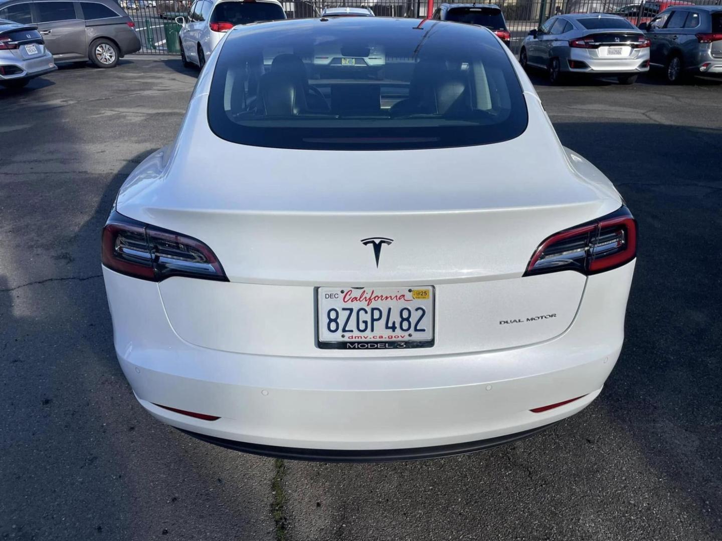 2021 WHITE Tesla Model 3 Long Range (5YJ3E1EB1MF) with an ELECTRIC engine, 1A transmission, located at 722 E Miner Ave, Stockton, CA, 95202, (209) 871-6645, 37.956711, -121.282310 - PLUS TAXES AND FEES NO CHARGER AVAILABLE - Photo#15