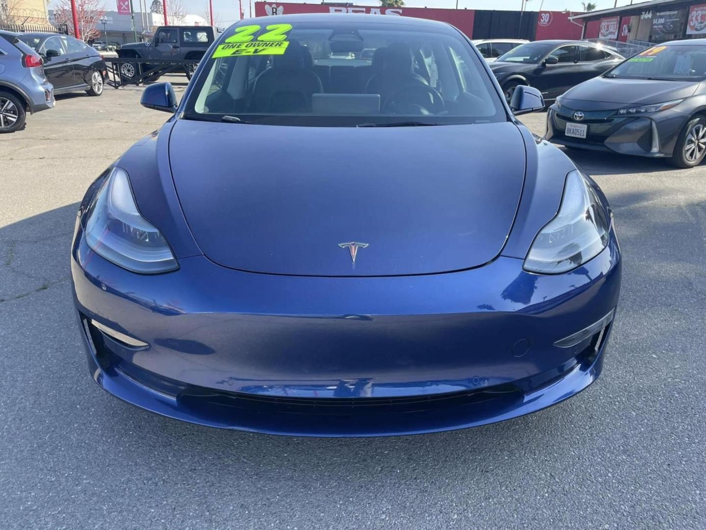 2022 Tesla Model 3 Standard Range Plus (5YJ3E1EA2NF) with an ELECTRIC engine, 1A transmission, located at 722 E Miner Ave, Stockton, CA, 95202, (209) 871-6645, 37.956711, -121.282310 - PLUS TAXES AND FEES NO CHARGER AVAILABLE - Photo#1