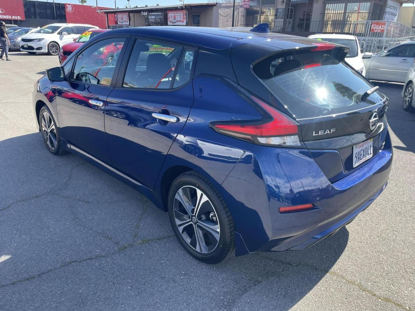 2022 Nissan LEAF SV (1N4BZ1CV7NC) with an ELECTRIC engine, CVT transmission, located at 722 E Miner Ave, Stockton, CA, 95202, (209) 871-6645, 37.956711, -121.282310 - PLUS TAXES AND FEES - Photo#13