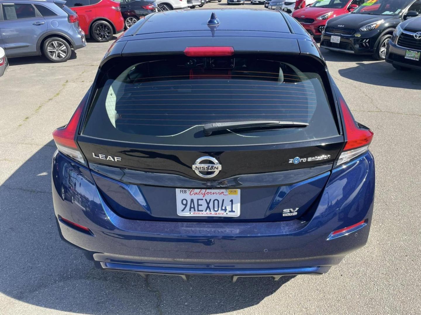 2022 Nissan LEAF SV (1N4BZ1CV7NC) with an ELECTRIC engine, CVT transmission, located at 722 E Miner Ave, Stockton, CA, 95202, (209) 871-6645, 37.956711, -121.282310 - PLUS TAXES AND FEES - Photo#14