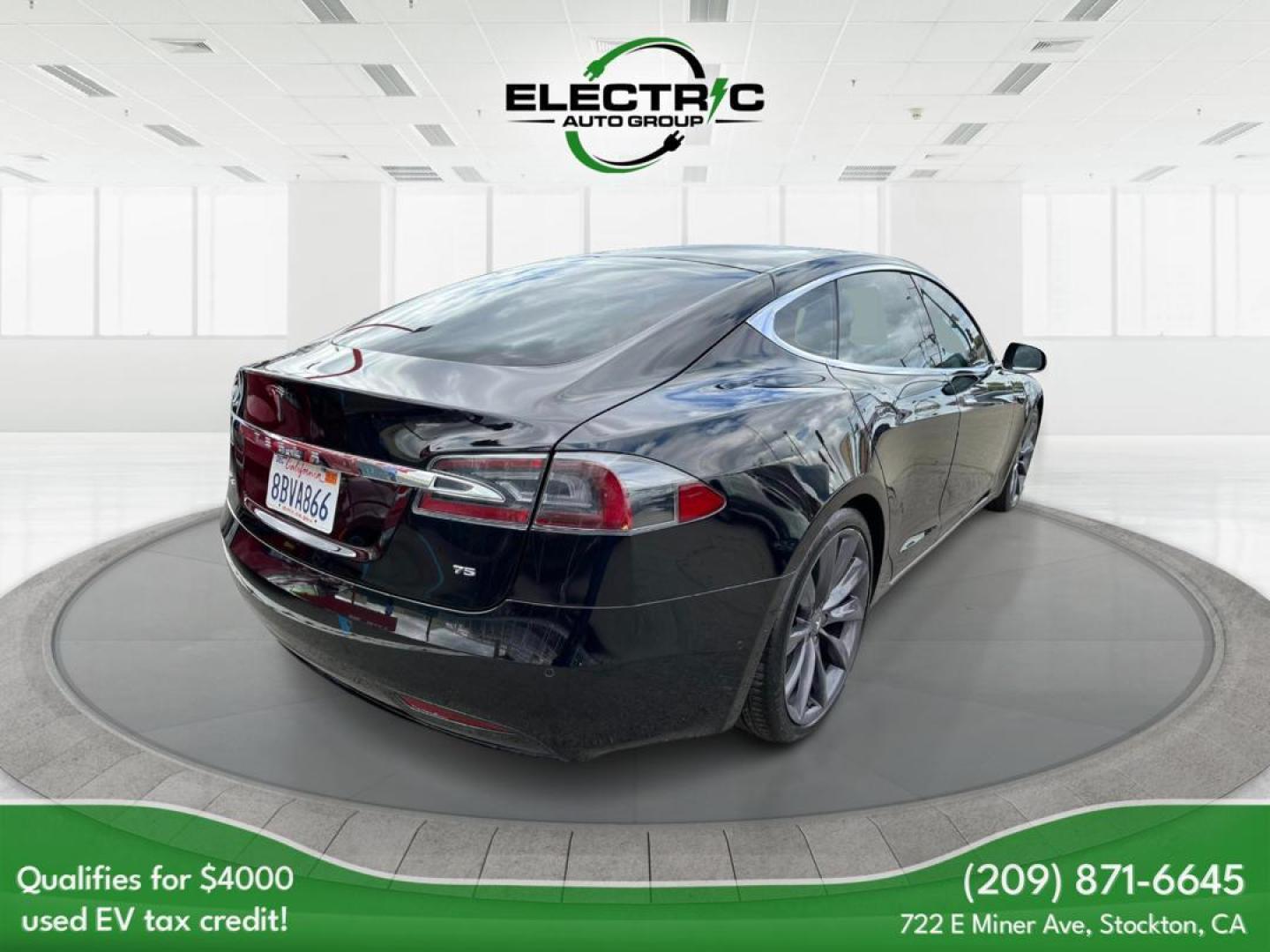 2017 BLACK /BLACK Tesla Model S (5YJSA1E19HF) , located at 722 E Miner Ave, Stockton, CA, 95202, (209) 871-6645, 37.956711, -121.282310 - PLUS TAXES AND FEES - Photo#3