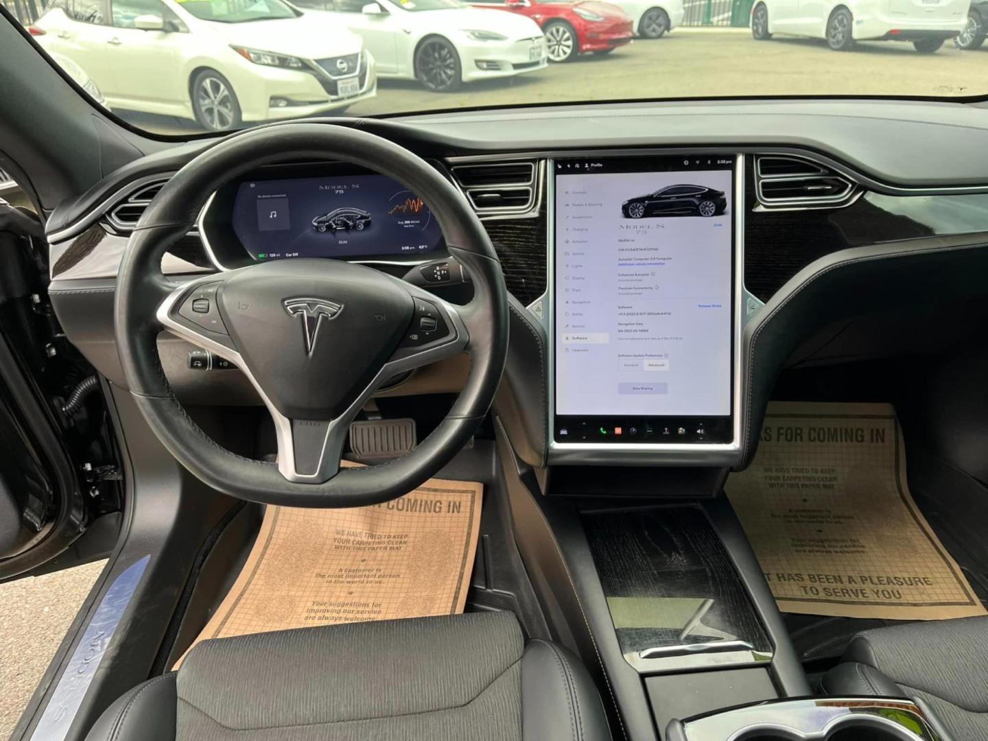 2017 BLACK /BLACK Tesla Model S (5YJSA1E19HF) , located at 722 E Miner Ave, Stockton, CA, 95202, (209) 871-6645, 37.956711, -121.282310 - PLUS TAXES AND FEES - Photo#8