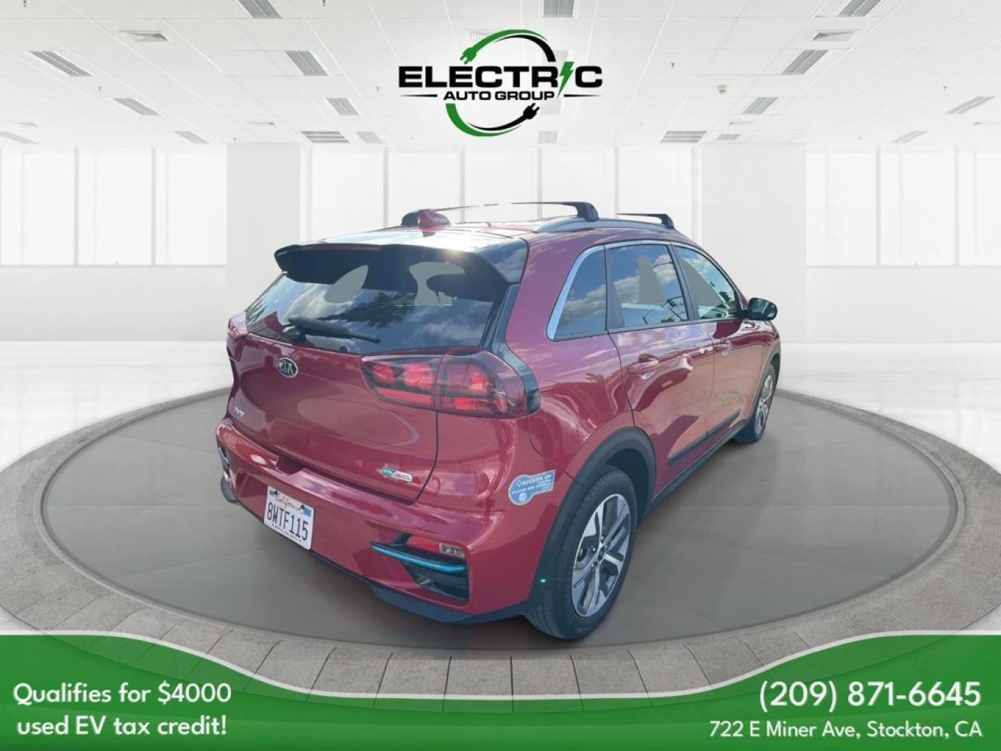 2020 RED /BLACK Kia Niro EV EX (KNDCC3LG9L5) , 6A transmission, located at 722 E Miner Ave, Stockton, CA, 95202, (209) 871-6645, 37.956711, -121.282310 - Up to $4,000 in Savings This vehicle may qualify for the Pre-Owned Clean Vehicle tax credit made available to taxpayers in the Inflation Reduction Act. For comprehensive details on the full range of eligibility requirements and to gain further insight into the Pre-Owned Clean Vehicle tax credit, w - Photo#5